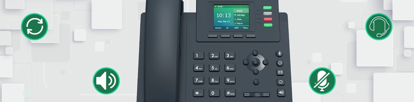 Yealink T33G Review Keys