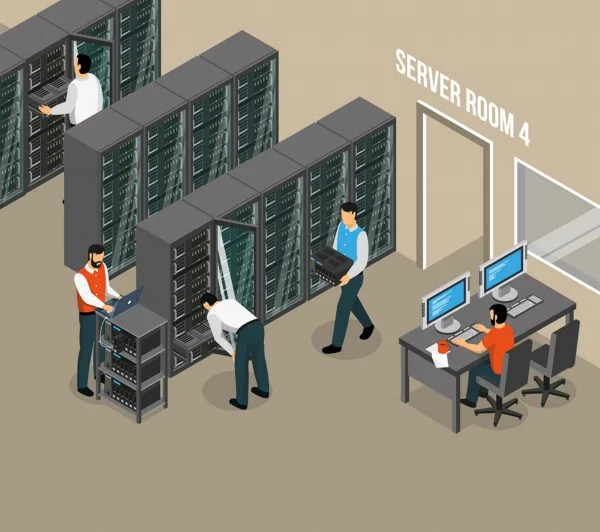 پشتیبانی ، نگهداری سایت و شبکه سازمانها، شرکتها 5 راه اندازی استاندارد و اصولی شبکه