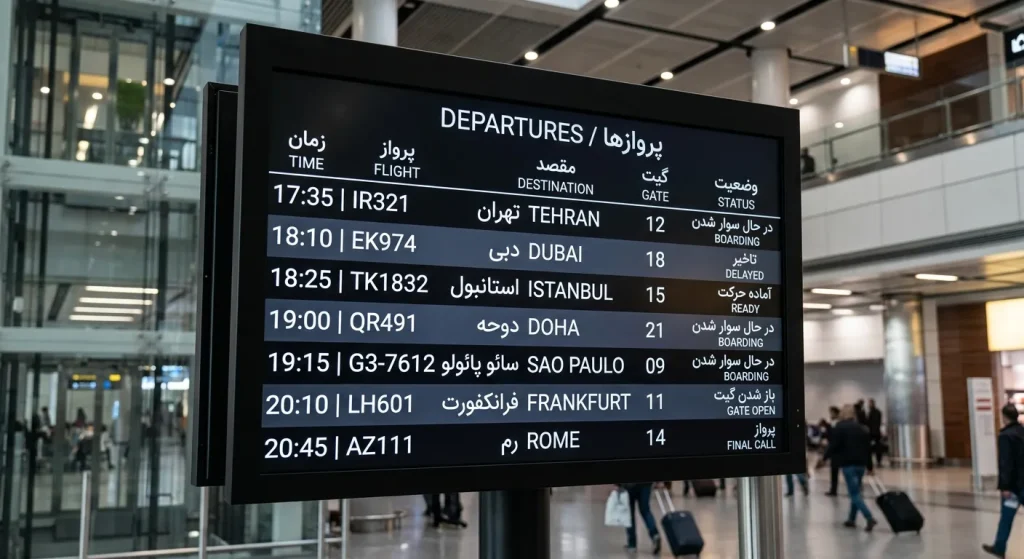 اطلاعات پرواز سیمیا سیستم